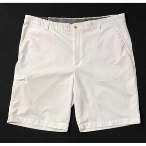 Greg Norman Men’s Performance By Design White Golf Shorts - Size 42